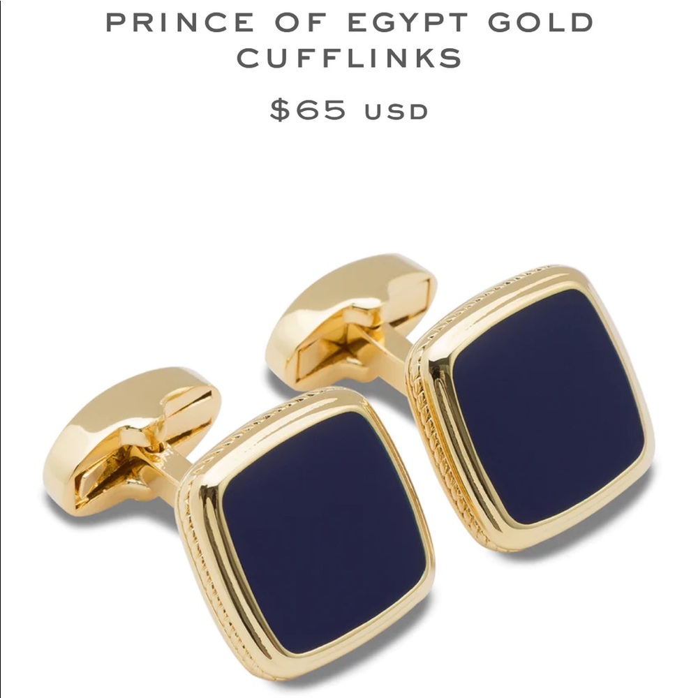 Gold Cufflinks